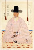 Chae Jegong (蔡濟恭, 채제공, 1720-1799) was a Chosun dynasty literati bureaucrat. He was of the Pyeonggang Chae Clan (平康菜氏, 평강채씨); his courtesy name (字, 자) was Baekgyu (伯規, 백규); his pen name (號, 호) was Beon’am (樊巖, 번암); and his posthumous name (諡, 시) was Munsuk (文肅, 문숙).<br/><br/>

He passed the regional civil examination (鄕試, 향시) at the age of 15, and held high government offices throughout his life.